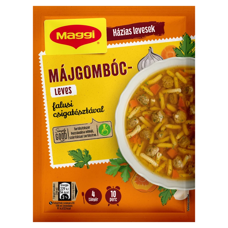Maggi májgombócleves falusi csigatésztával 60 g