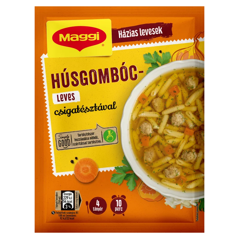 Maggi húsgombócleves csigatésztával 62 g
