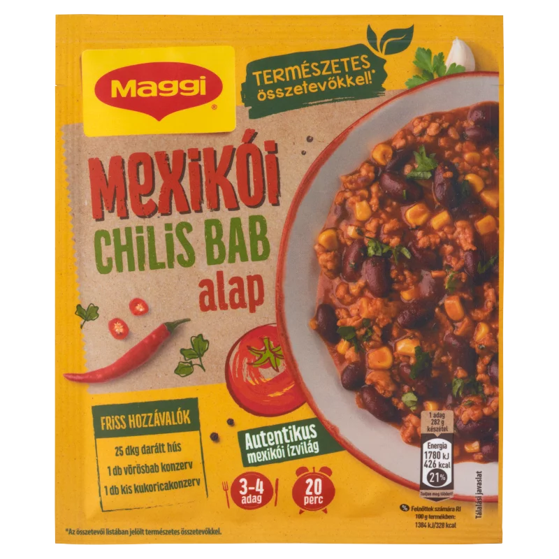 Maggi mexikói chilis bab alap 48 g