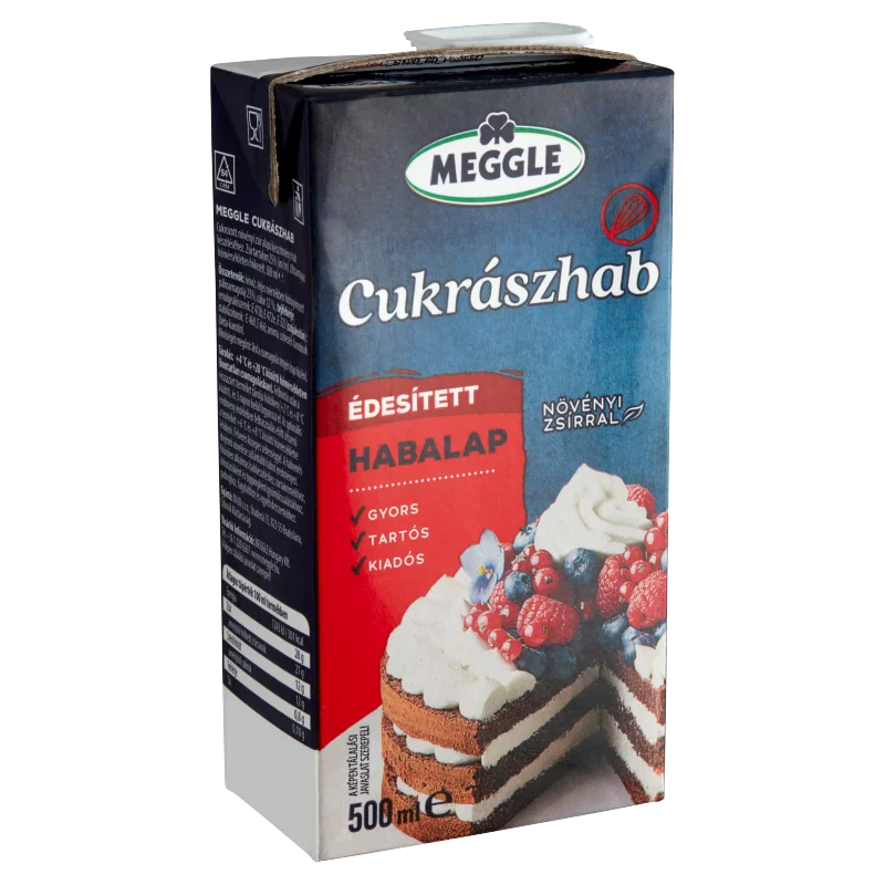 Meggle UHT cukrászhab 500 ml
