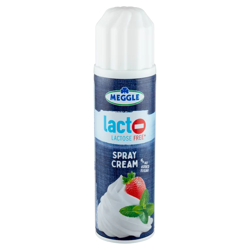 Meggle UHT tejszínhabspray termék vanília aromával 250 g