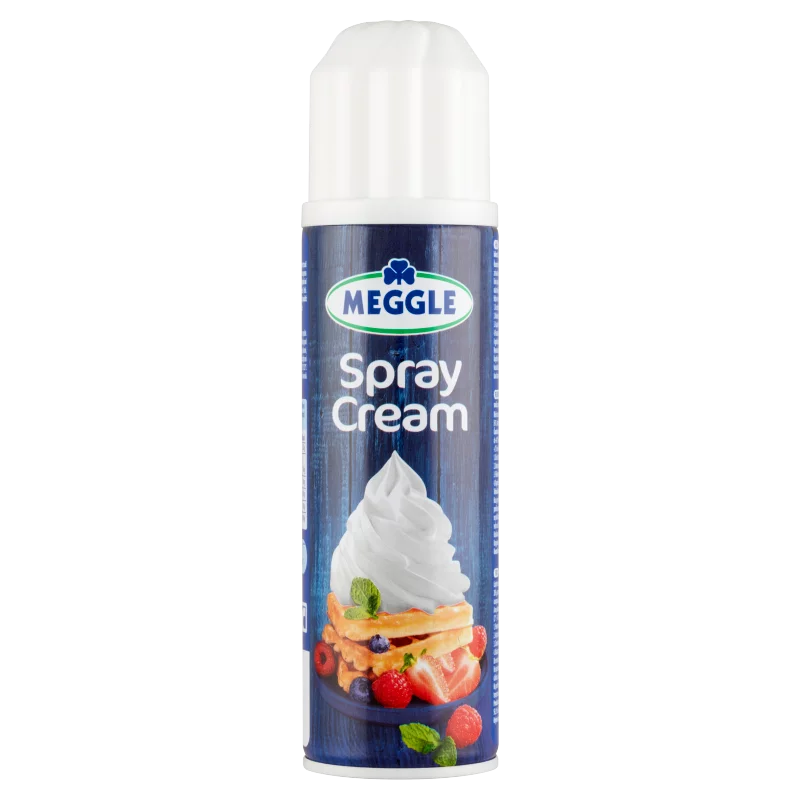 Meggle UHT cukrozott tejszínhabspray vanília aromával 250 g