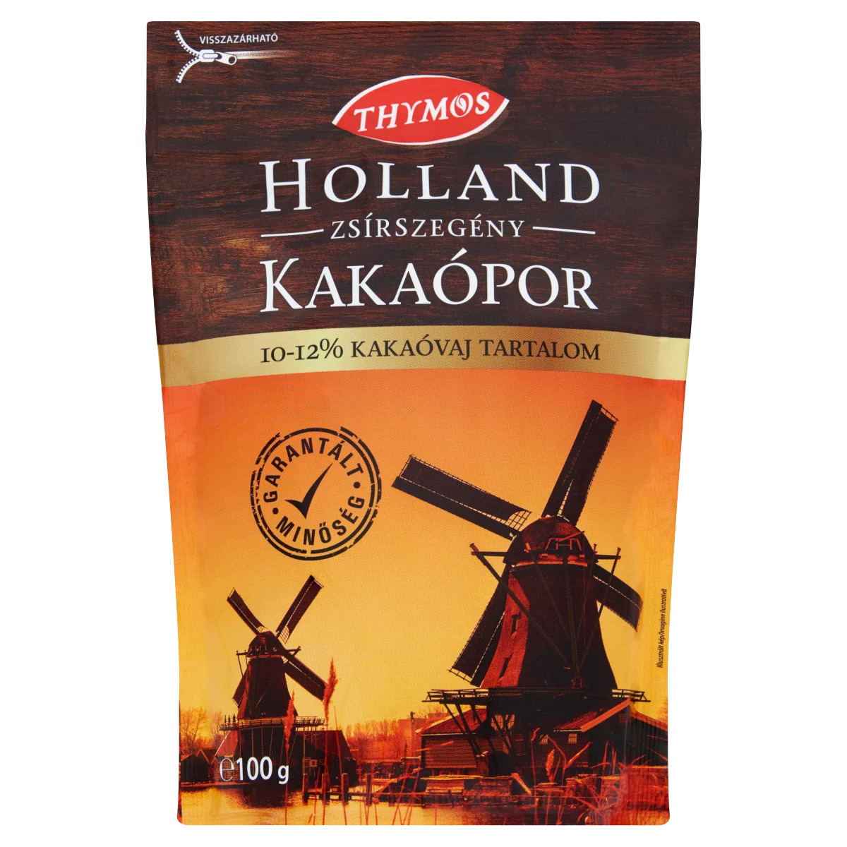 Thymos holland zsírszegény kakaópor 100 g
