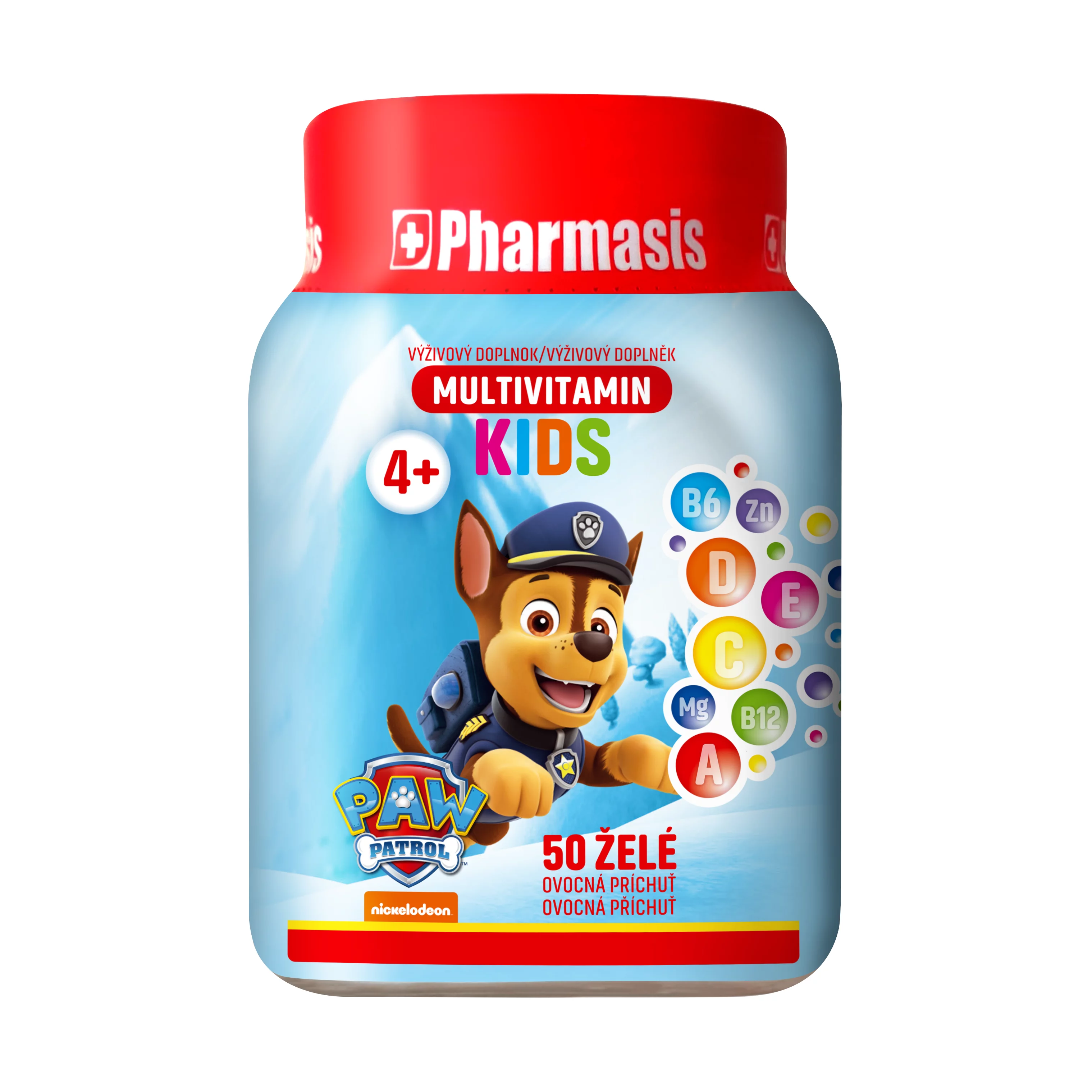 Paw Patrol gumivitamin 50db mulitvitamin kék