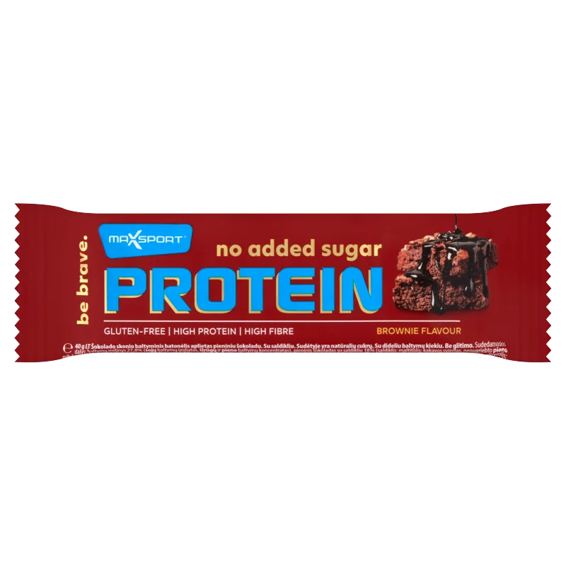 MaxSport Protein csokoládé ízű fehérjeszelet tejcsokoládéban édesítőszerrel 40 g