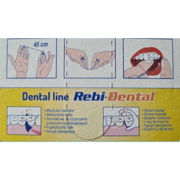 Rebi- Dental mentolos fogselyem 50m