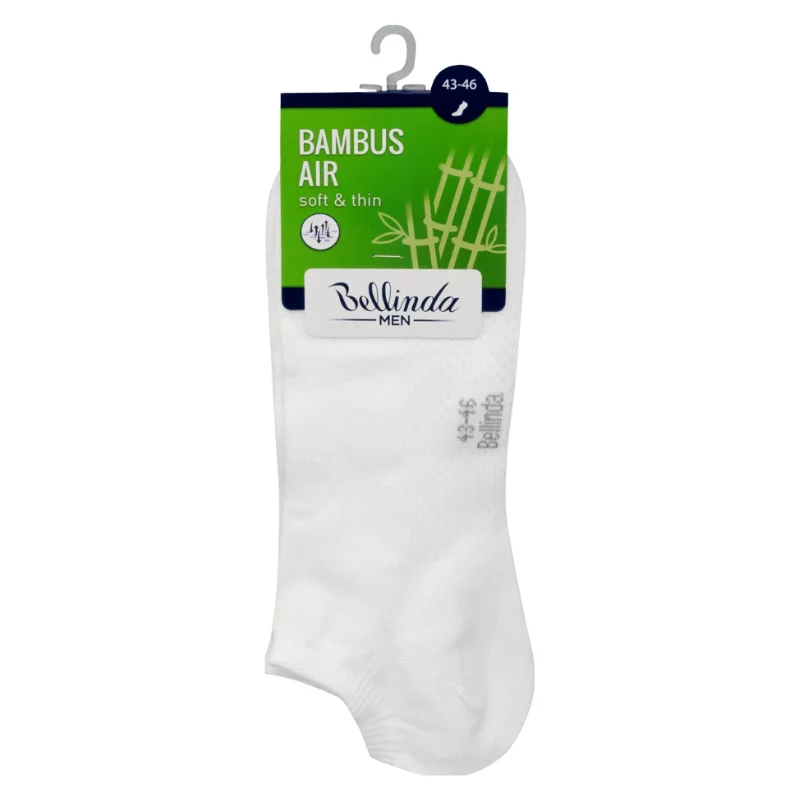 Bellinda zokni 1 pár Men Bambus Air In-Shoe Fehér 43-46