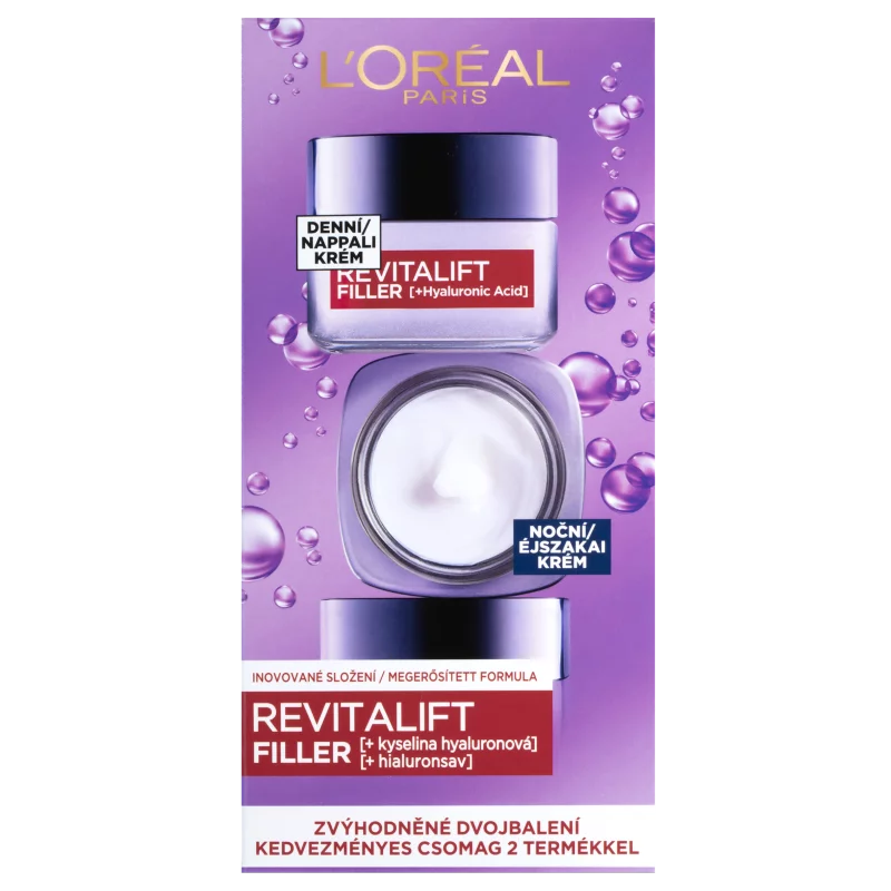 ĽOréal Revitalift Filler Duo Csomag