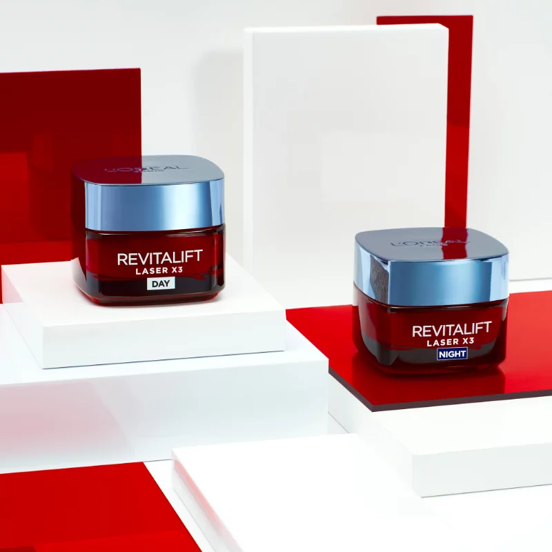 L´Oreal Revitalift X3 Laser arckrém 50+50ml nappali + éjszakai Duo