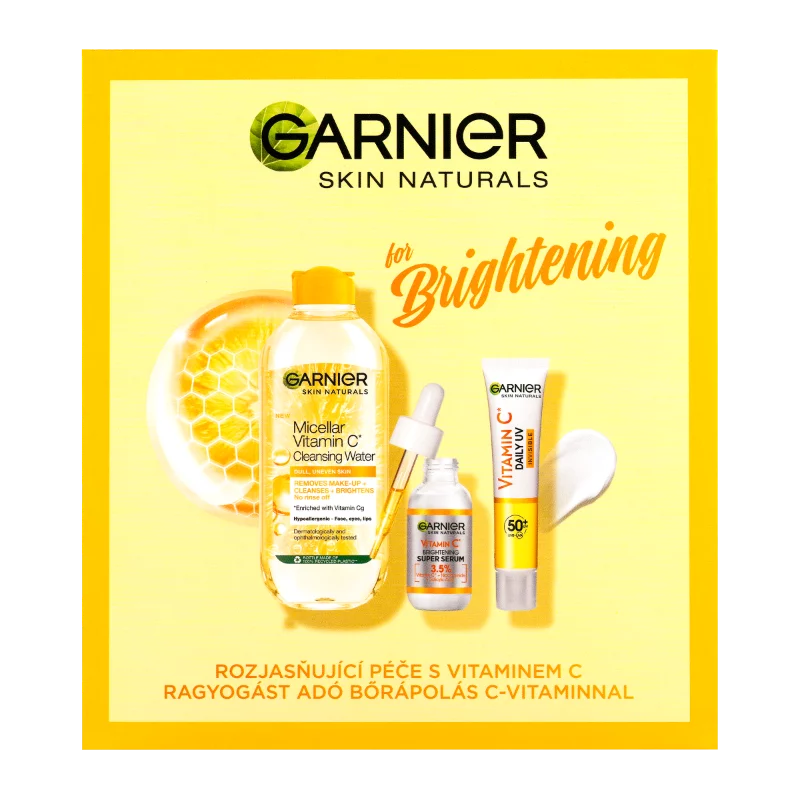 Garnier Vitamin C ajándékcs. szérum 30ml + fluid 40ml + mvíz 400ml