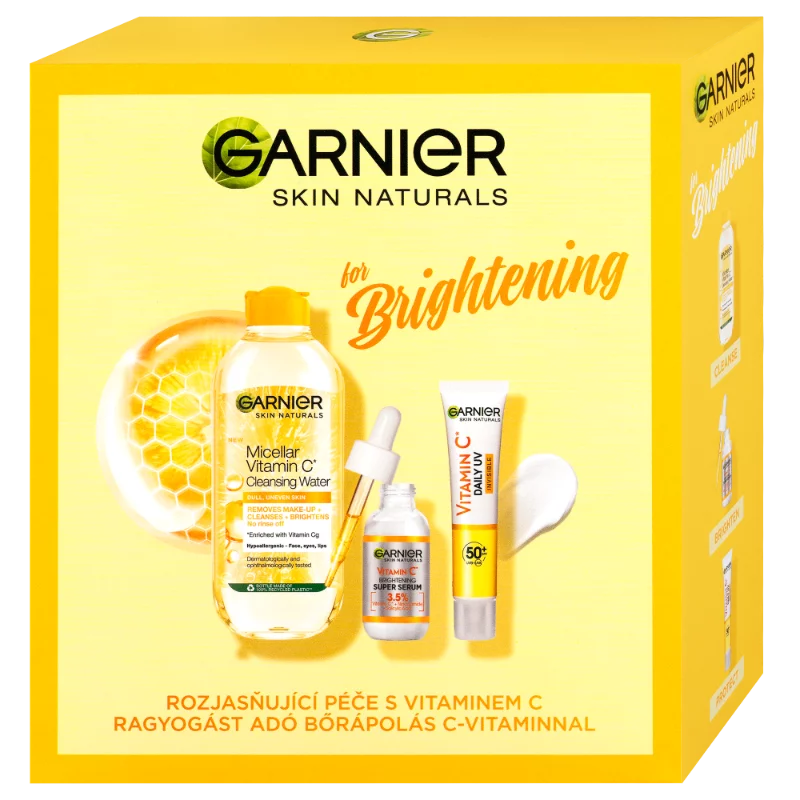 Garnier Vitamin C ajándékcs. szérum 30ml + fluid 40ml + mvíz 400ml