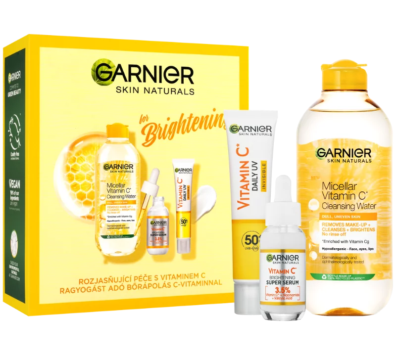 Garnier Vitamin C ajándékcs. szérum 30ml + fluid 40ml + mvíz 400ml