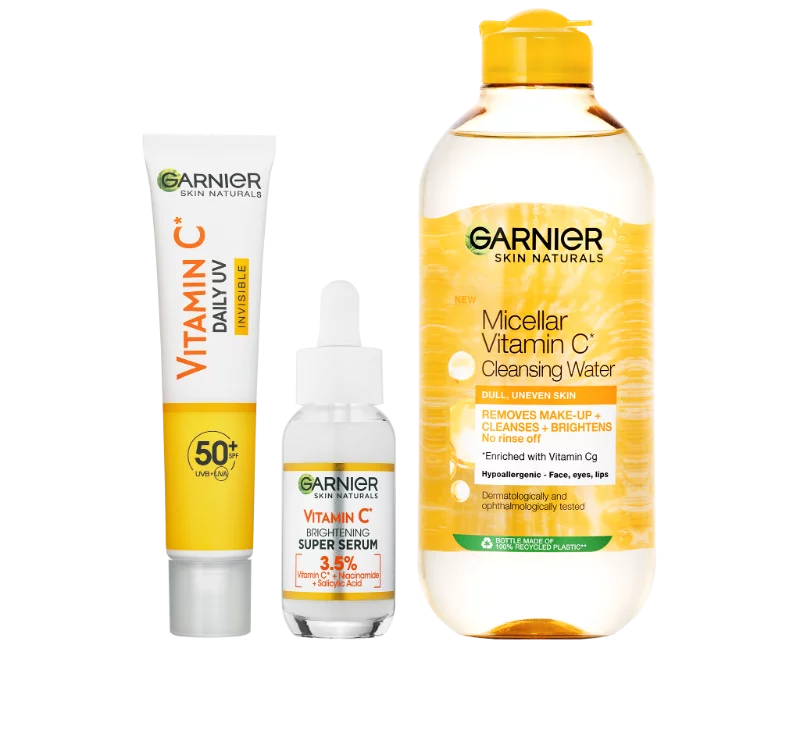 Garnier Vitamin C ajándékcs. szérum 30ml + fluid 40ml + mvíz 400ml