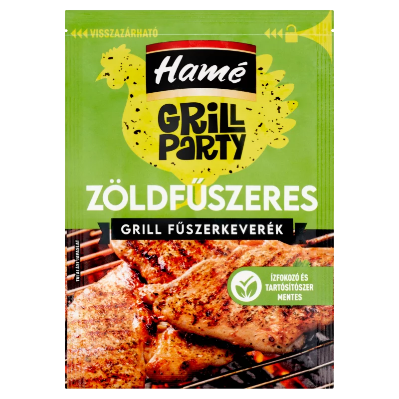 Hamé Gril Party zöldfűszeres grill fűszerkeverék 25 g