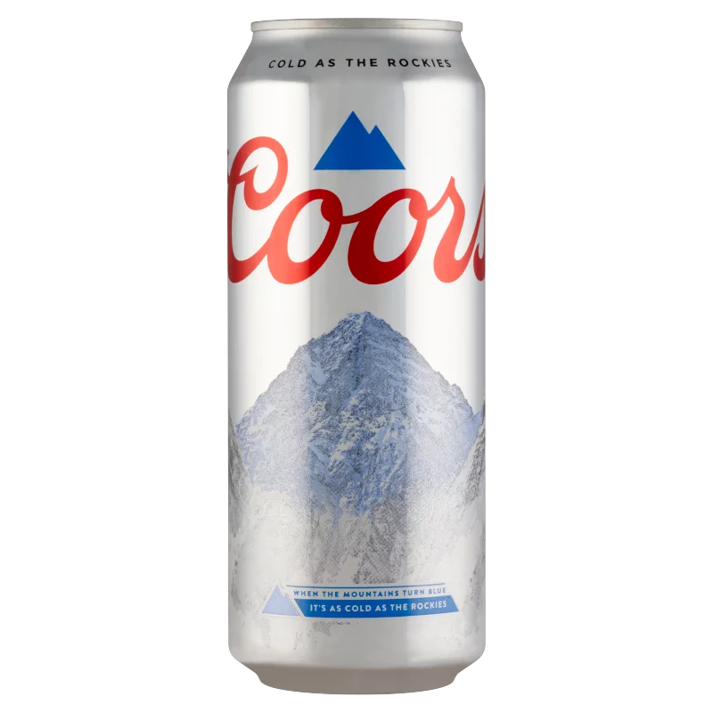 Coors világos sör 4,3% 500 ml 