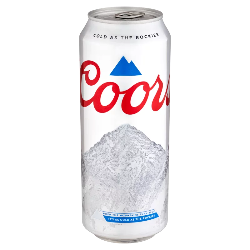 Coors világos sör 4,3% 500 ml 