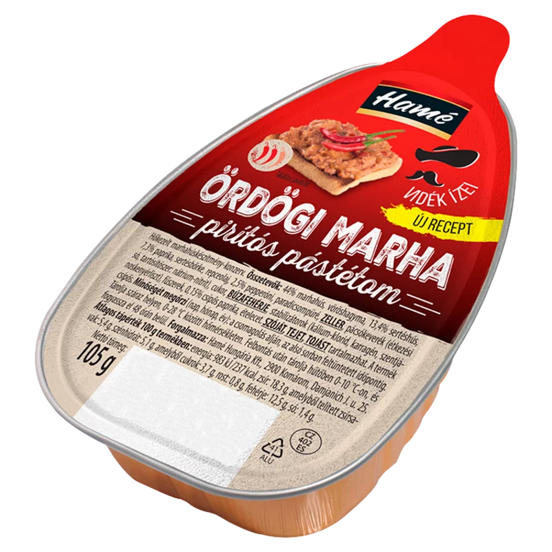 Hamé Ördögi Marha pirítós pástétom 105 g