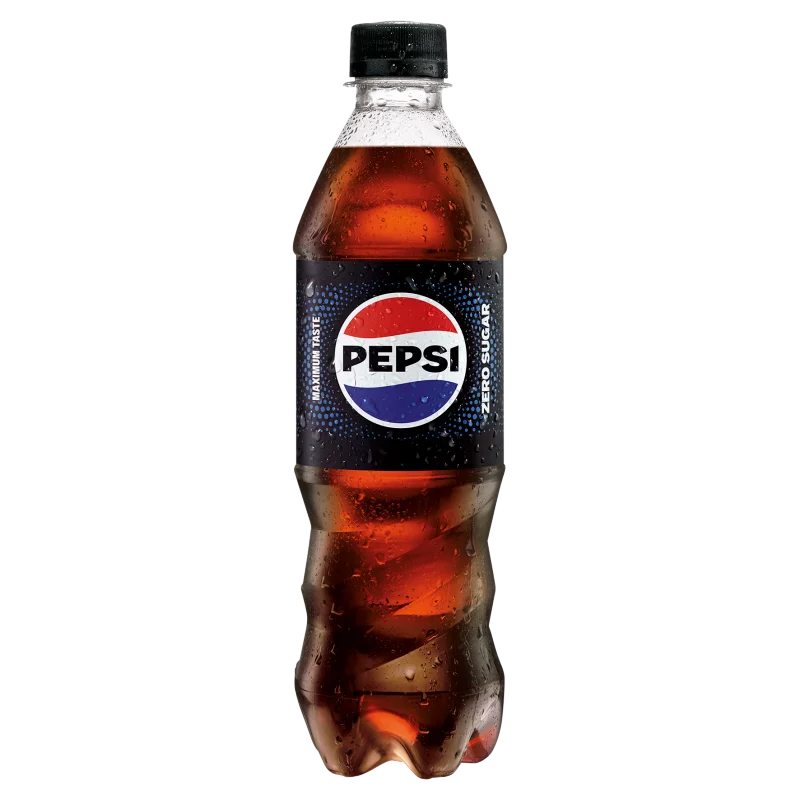 Pepsi Zero colaízű energiamentes szénsavas üdítőital édesítőszerekkel 0,5 l