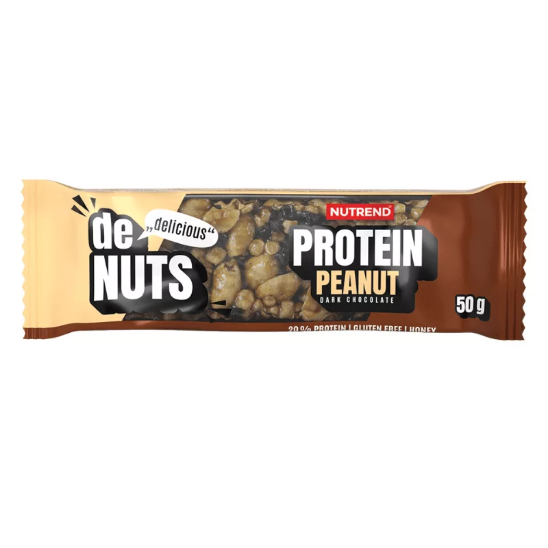 Nutrend Denuts fehérjeszelet 50g magvakkal mogyoró