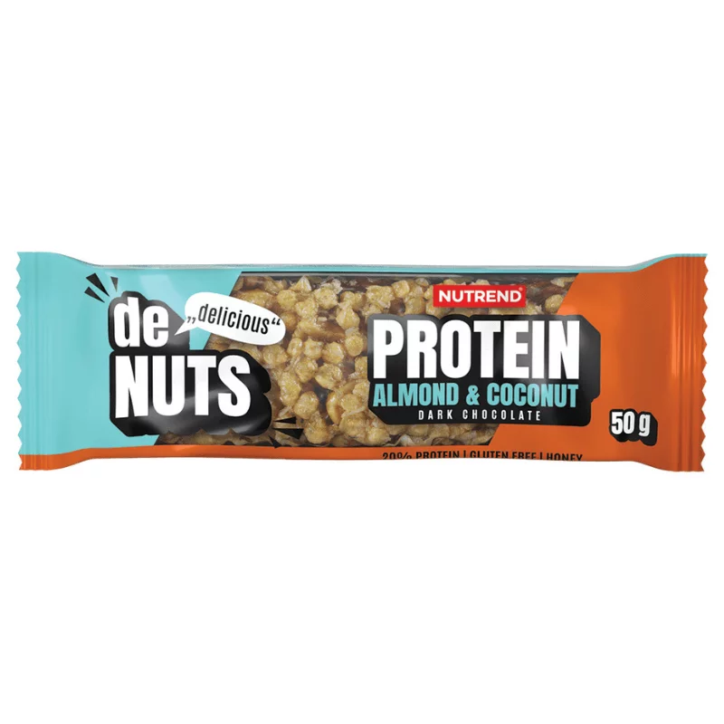 Nutrend Denuts fehérjeszelet 50g magvakkal mandula-kókusz