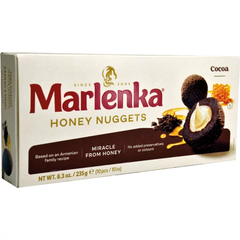 Marlenka mézes kakaós golyó 235 g