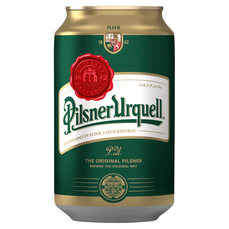 Pilsner Urquell minőségi világos sör 4,4% 0,33 l