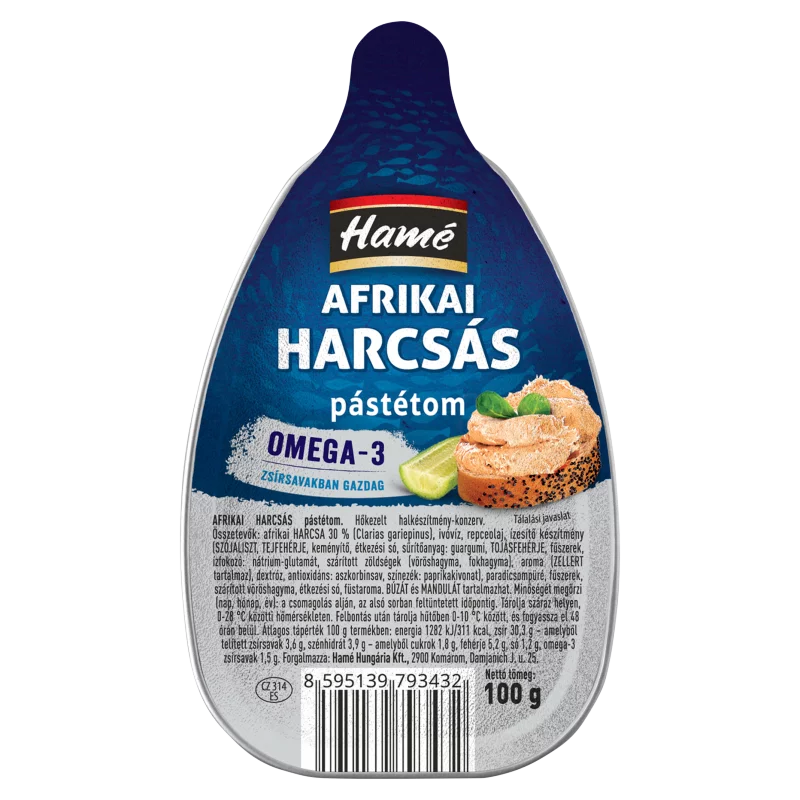 Hamé afrikai harcsás pástétom 100 g