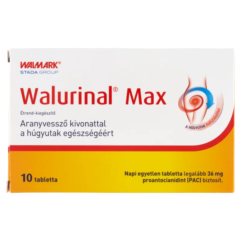 Walmark Walurinal Max étrend-kiegészítő tabletta aranyvessző kivonattal 10 tabletta 5,2 g
