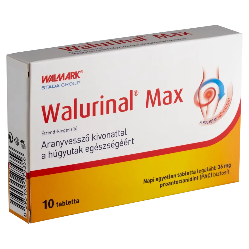 Walmark Walurinal Max étrend-kiegészítő tabletta aranyvessző kivonattal 10 tabletta 5,2 g