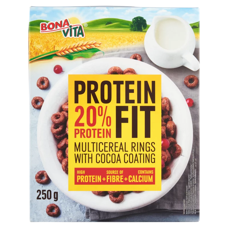 Bona Vita proteines gabonagyűrűk kakaóval 250 g