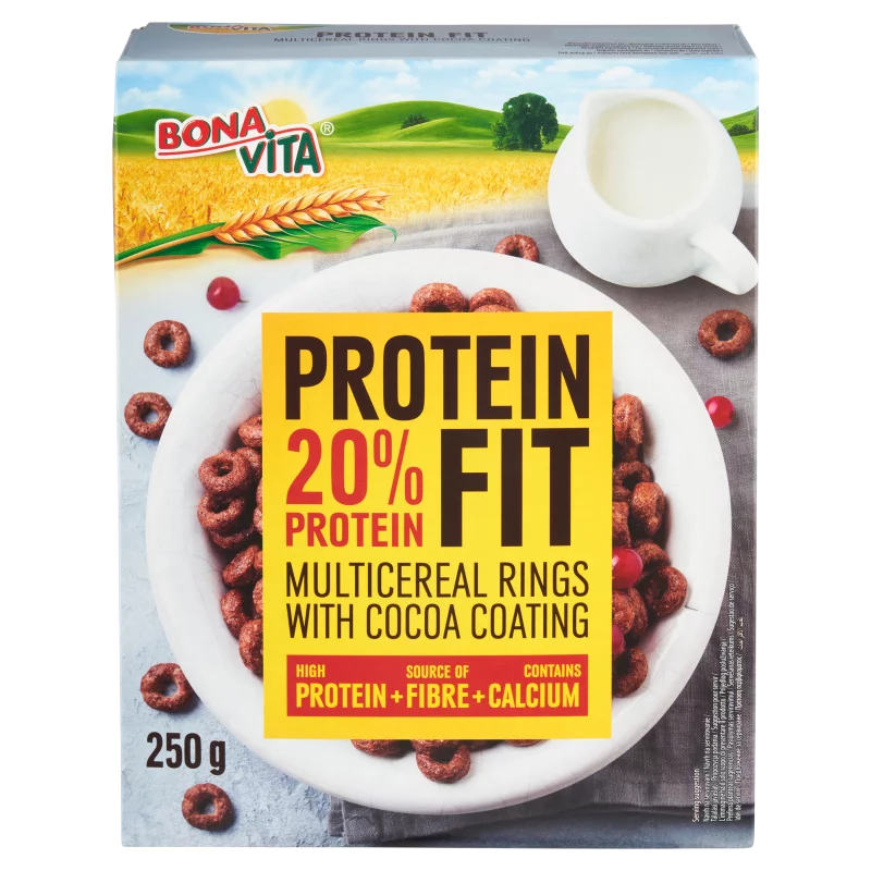 Bona Vita proteines gabonagyűrűk kakaóval 250 g