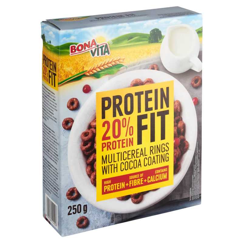 Bona Vita proteines gabonagyűrűk kakaóval 250 g
