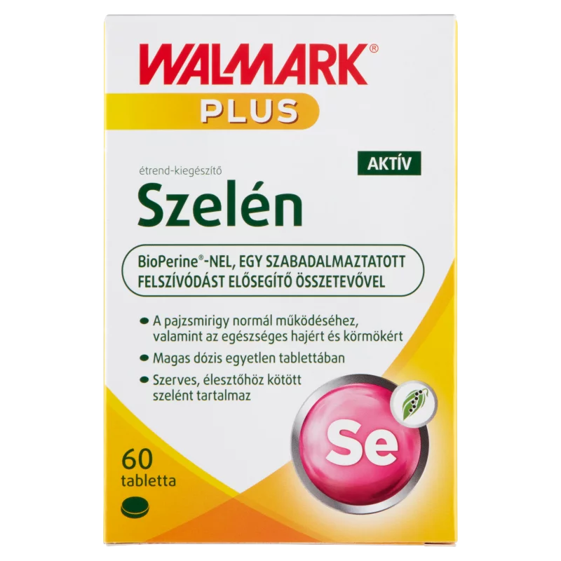 Walmark Szelén Aktív étrend-kiegészítő tabletta 60 db