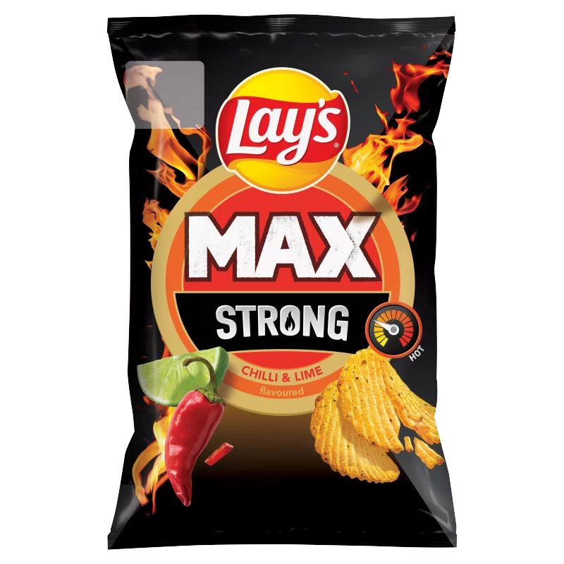 Lays burgonyachips 55g strong chilli & lime