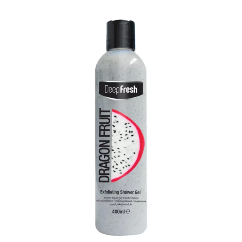 Deep Fresh tusfürdő 400ml sárkánygyümölcs illatú radírozó