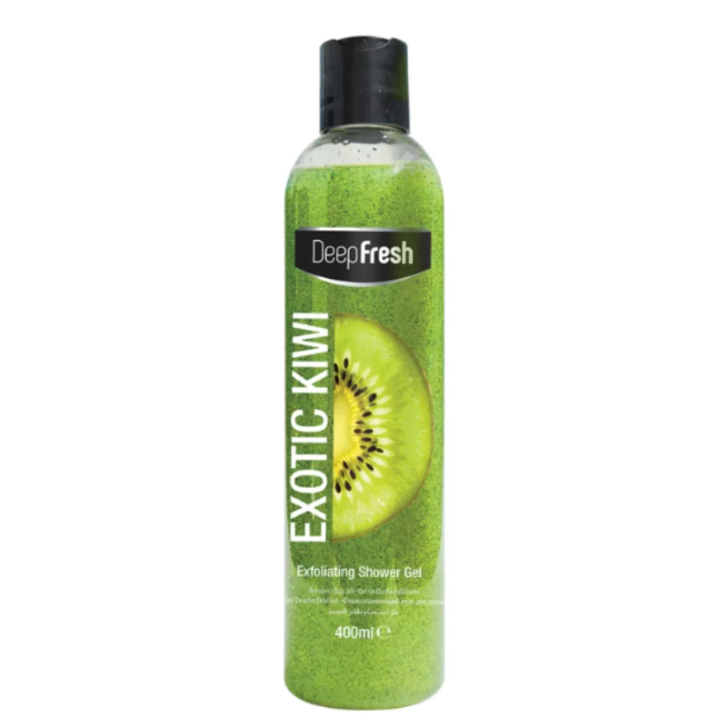 Deep Fresh tusfürdő 400ml kiwi illatú radírozó