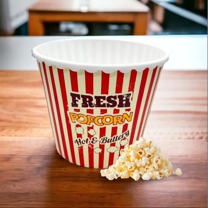 Retro Popcorn&Chips Tartó - 2,3L