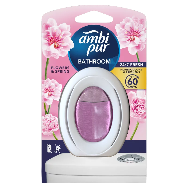 Ambi Pur Fürdőszobai Légfrissítő - Folyamatos Szagsemlegesítés És Szagmegelőzés Flowers and Spring1X