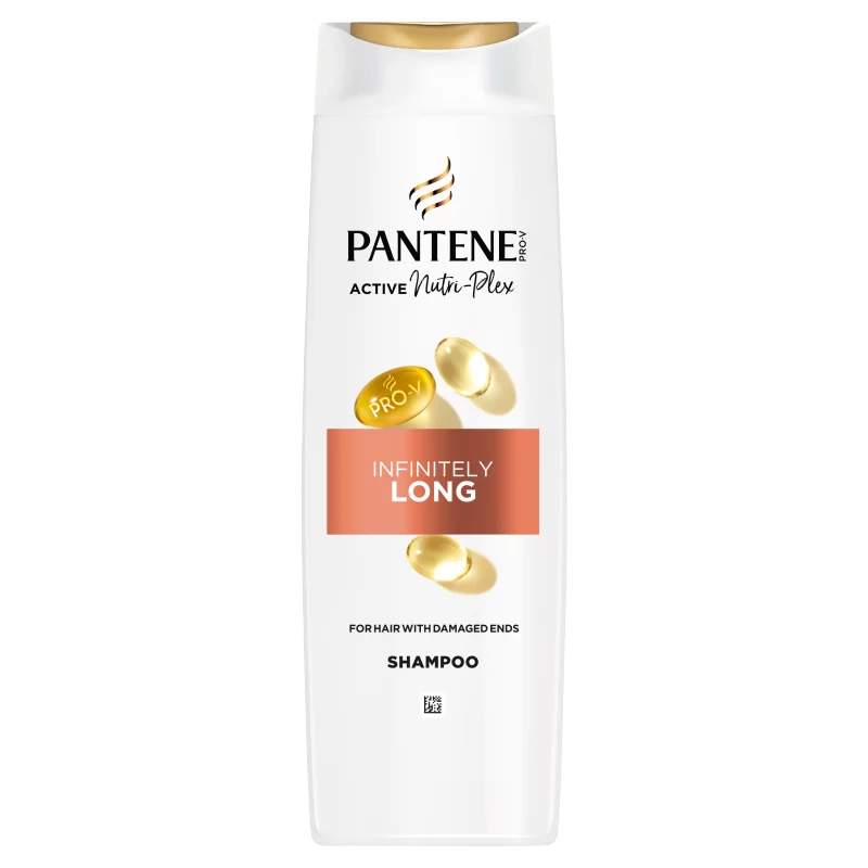 Pantene Pro-V Sampon, Inifnitely Long | Erősíti És Táplálja, Károsodott Hajat | 400 ml