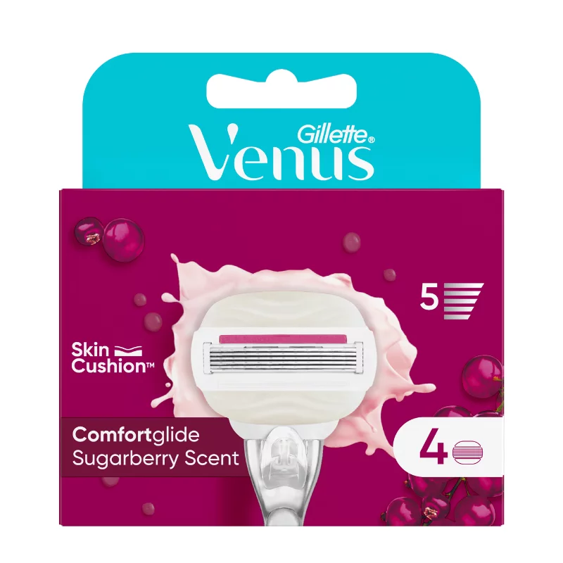 Gillette Venus Comfortglide borotvabetét 4db Olay Sugarberry