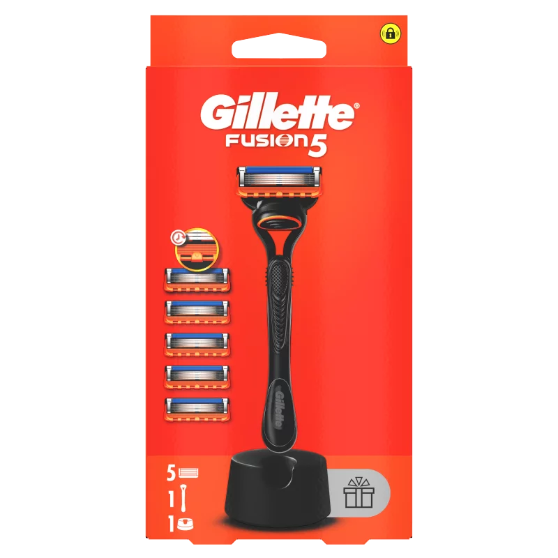 Gillette Fusion5 Férfi Borotva, 1 db Gillette Borotva, 5 db Borotvabetét
