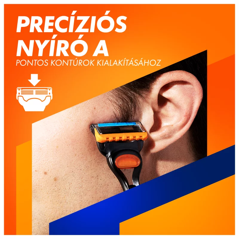 Gillette Fusion5 Férfi Borotva, 1 db Gillette Borotva, 5 db Borotvabetét