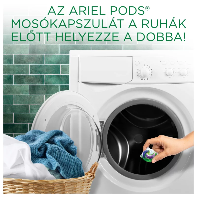 All-in-1 Ariel PODS, Folyékony Mosószerkapszula 20 Mosáshoz
