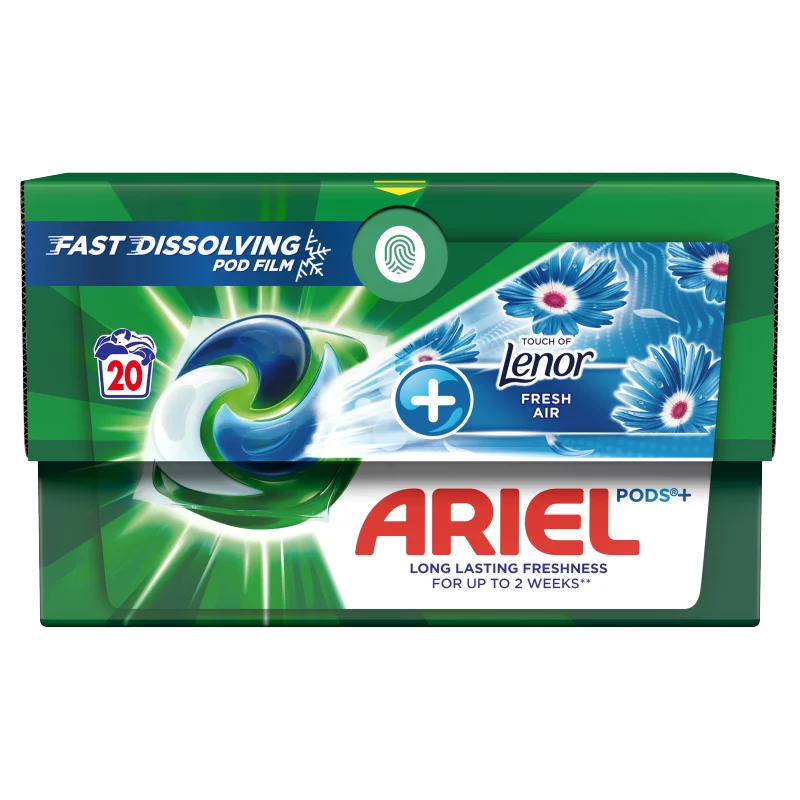 Ariel All-in-1 PODS Mosókapszula 20 Mosáshoz Fresh air