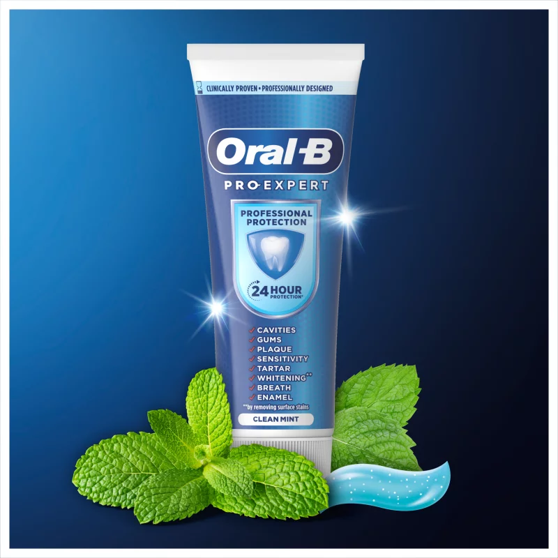 Oral-B Pro-Expert Professional Protection Fogkrém, 2x75 ml