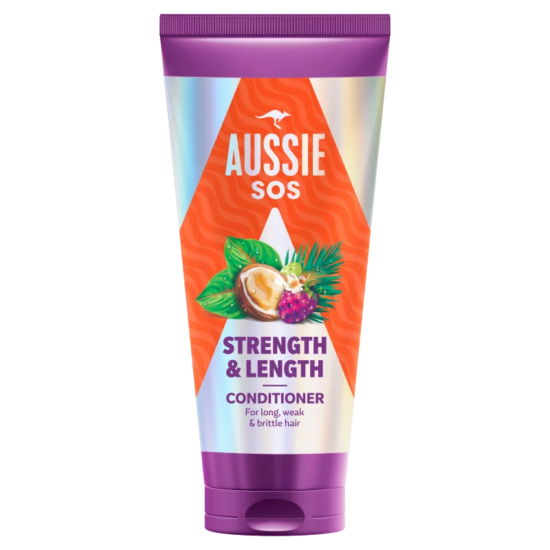 Aussie SOS Strength & Length Balzsam 200ml Hosszú, Gyenge és Törékeny Hajra
