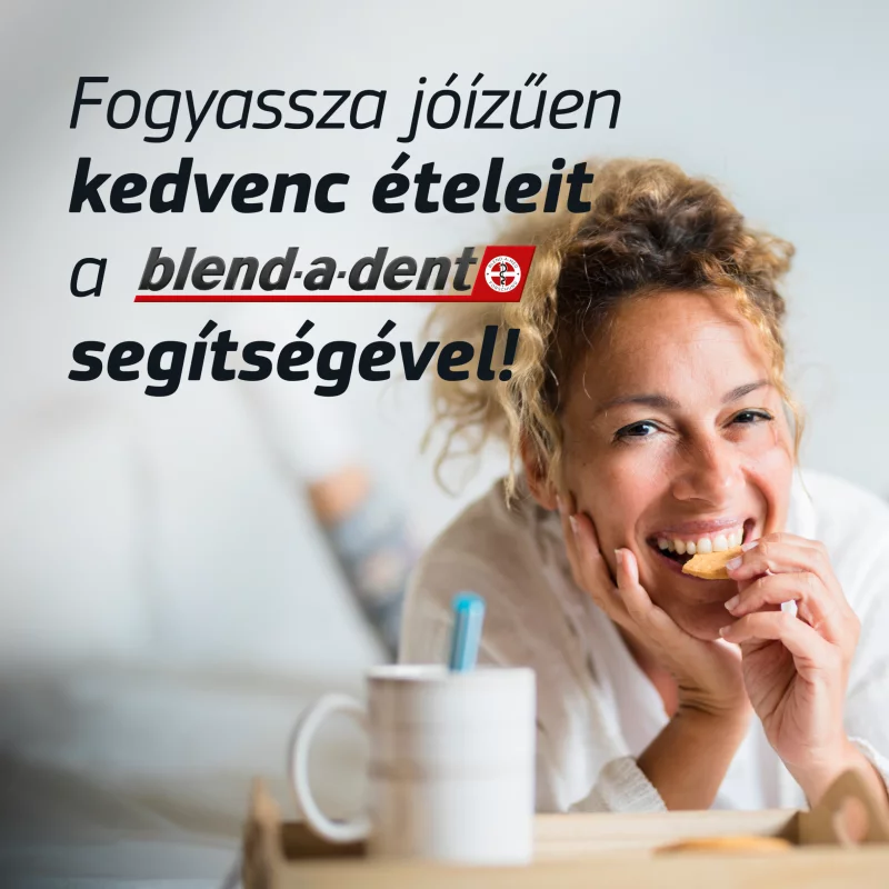 Blend-a-dent Plus Unbeatable Bite Műfogsorrögzítő Krém Teljes és Részleges Műfogsorokhoz, 40 ml