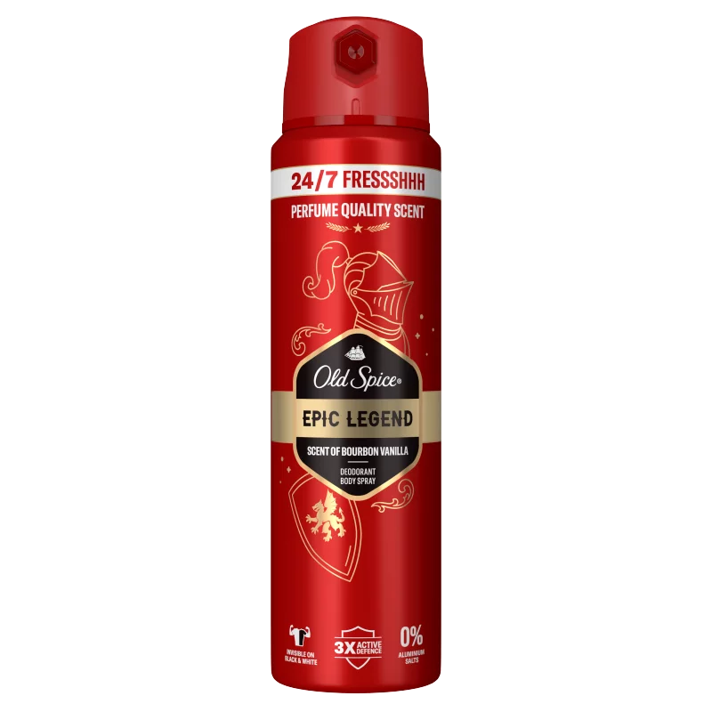Old Spice Epic Legend Deo Spray Férfiaknak, 150 ml