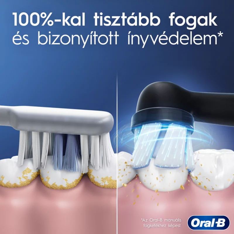 Oral-B iO 2 Elektromos Fogkefe, Éjfekete