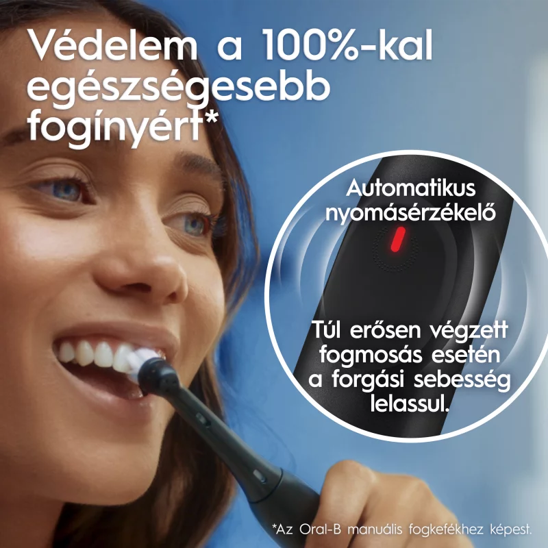 Oral-B iO 2 Elektromos Fogkefe, Éjfekete